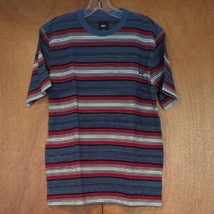 Vans Men's Multicolor Striped Tee
